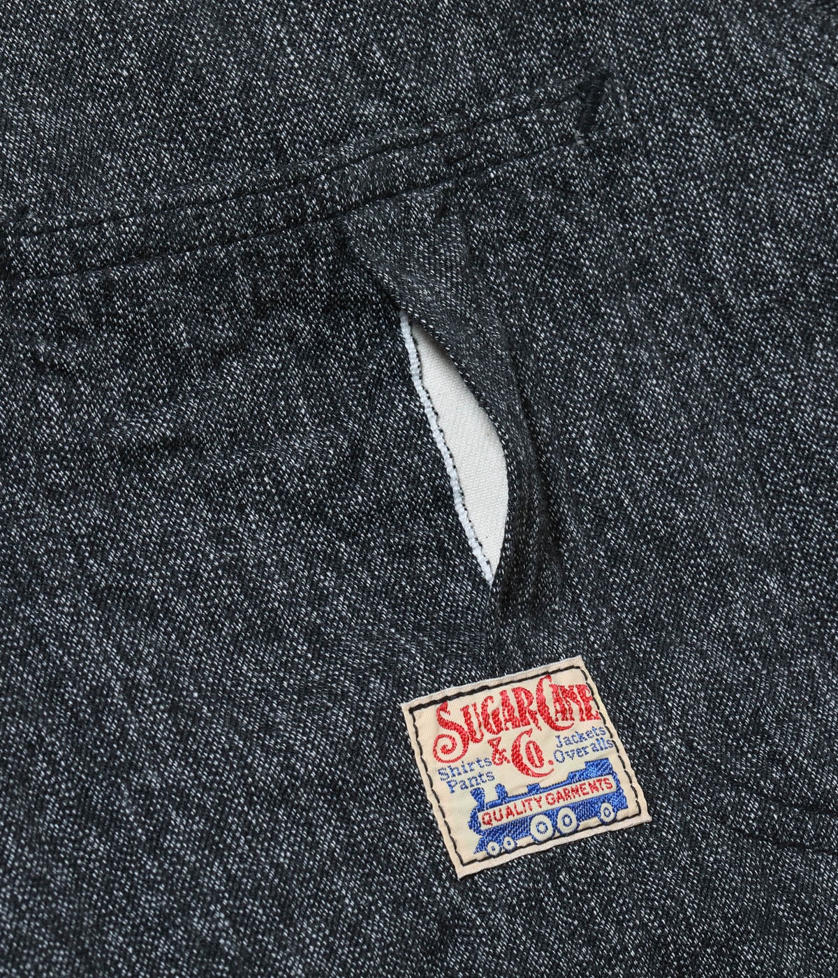 SUGAR CANE ���奬���������SC15659�ۡ�9oz. BLACK COVERT WORK COAT�ۥ֥�å����С��ȥ�������� ���С������� ������