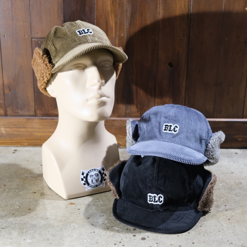 BLUCO ブルコ【157-61-040】【CORDUROY EAR FLAP CAP】コーデュロイ