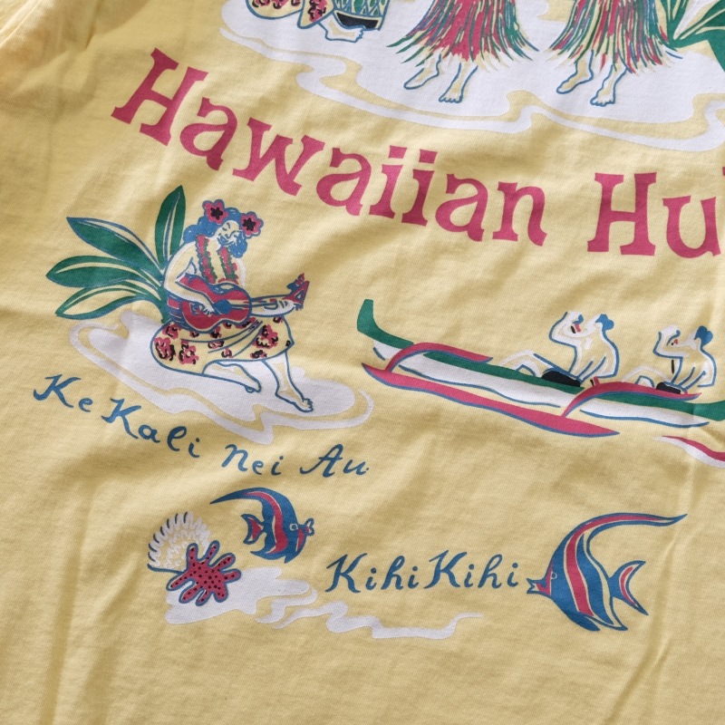 SUNSURF 󥵡աSS79161ۡS/S T-SHIRTS "HAWAIIAN HULAɡۥϥ磻T  USAܥǥ COTTON100