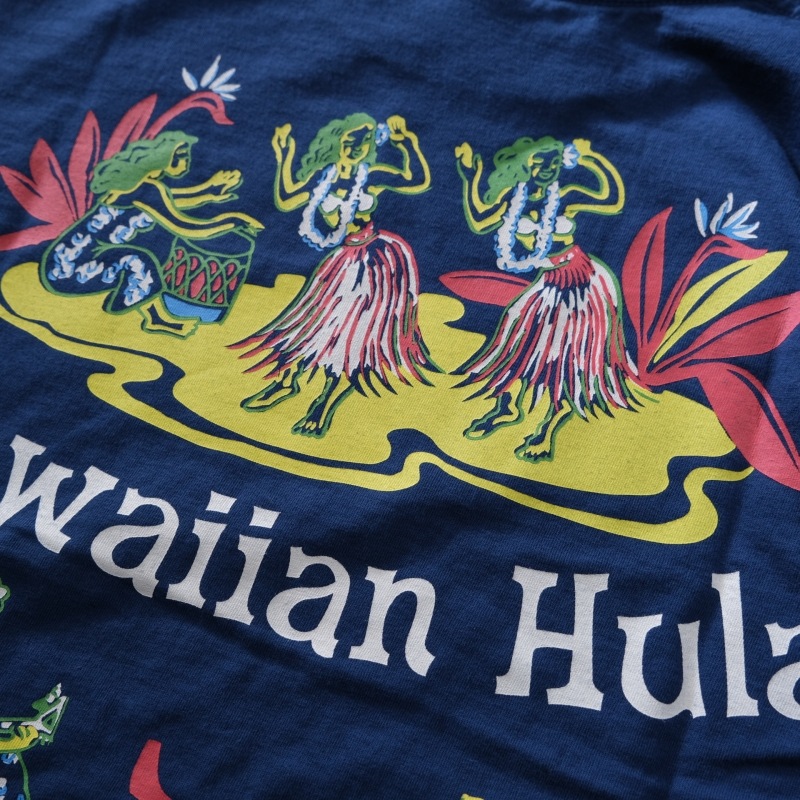 SUNSURF 󥵡աSS79161ۡS/S T-SHIRTS "HAWAIIAN HULAɡۥϥ磻T  USAܥǥ COTTON100