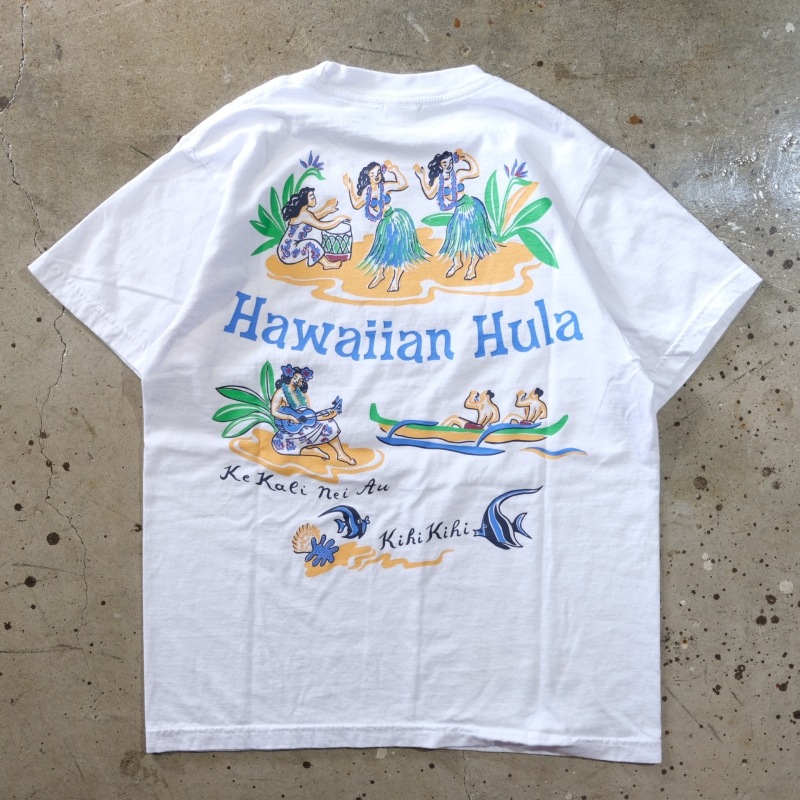 SUNSURF 󥵡աSS79161ۡS/S T-SHIRTS "HAWAIIAN HULAɡۥϥ磻T  USAܥǥ COTTON100