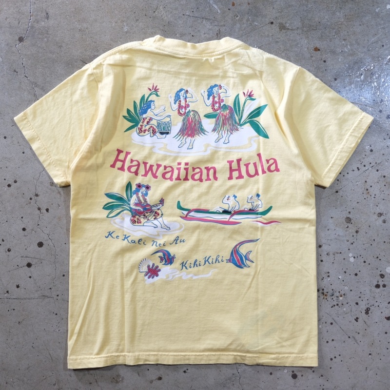 SUNSURF 󥵡աSS79161ۡS/S T-SHIRTS "HAWAIIAN HULAɡۥϥ磻T  USAܥǥ COTTON100