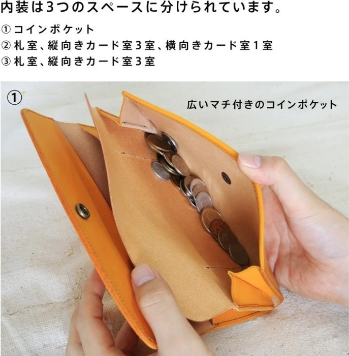 MOTO LEATHER ��ȥ쥶����LW2�ۡ�LONG WALLET�ۥ��󥰥�����å� ���� �����ꥢ�󥫥��쥶�� ����С��������