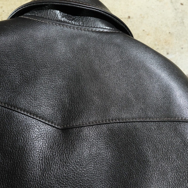 Y'2 LEATHER �磻�ġ��쥶����WSR-45�ۡ�OILED ROUGH STEER SPORTS JACKET�ۢ�BLACK(TEA-CORE)�䥷�󥰥�饤������ ���ݡ��ĥ��㥱�å� ���ƥ��ϥ��� ������