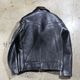 Y'2 LEATHER �磻�ġ��쥶����WSR-45�ۡ�OILED ROUGH STEER SPORTS JACKET�ۢ�BLACK(TEA-CORE)�䥷�󥰥�饤������ ���ݡ��ĥ��㥱�å� ���ƥ��ϥ��� ������