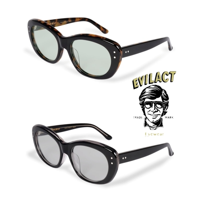 EVILACT EYEWEAR �����֥륢���ȥ��������� ��EAE25-19�ۡ�GREYHOUND�ۢ㥫�顼Ĵ����󥺢䥰�꡼�֥� ���󥰥饹 ������