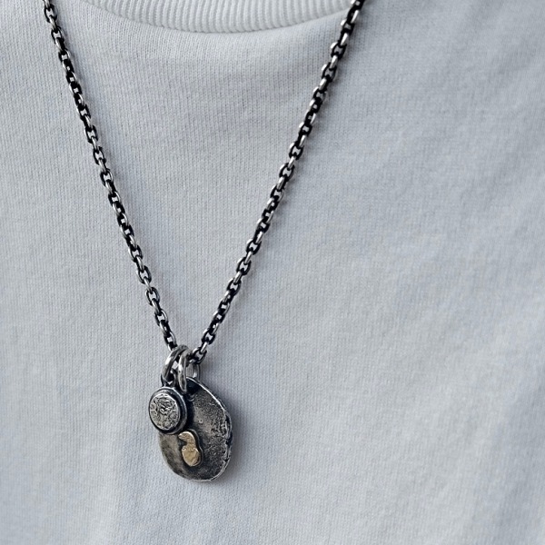 RAOING �������󥰡�Silver925 Chain TYPE B Custom�ۢ�50cm�� �ͥå��쥹�������� �������������� SILVER900/925 ��ù�