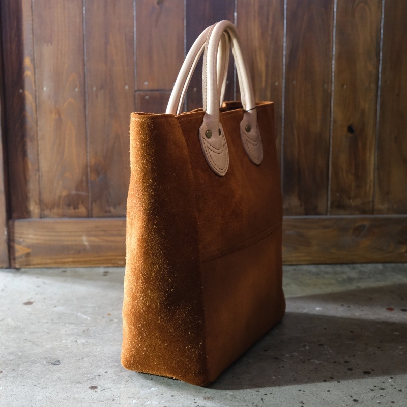 Y'2 LEATHER �磻�ġ��쥶����BG-22�ۡ�STEER ROUGHOUT x KAKISHIBU HORSE TOTE BAG�ۥ��ƥ���ե����� ���¥ۡ����쥶�� �ȡ��ȥХå� �ϳ� ������