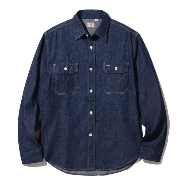 SUGAR CANE ���奬�������� ��SC27852�ۡ�BLUE DENIM WORK SHIRT��Ĺµ�ǥ˥�������� 9���󥹥���ӥå��ǥ˥� ���ܿ˴���˥������ ������ COTTON100%