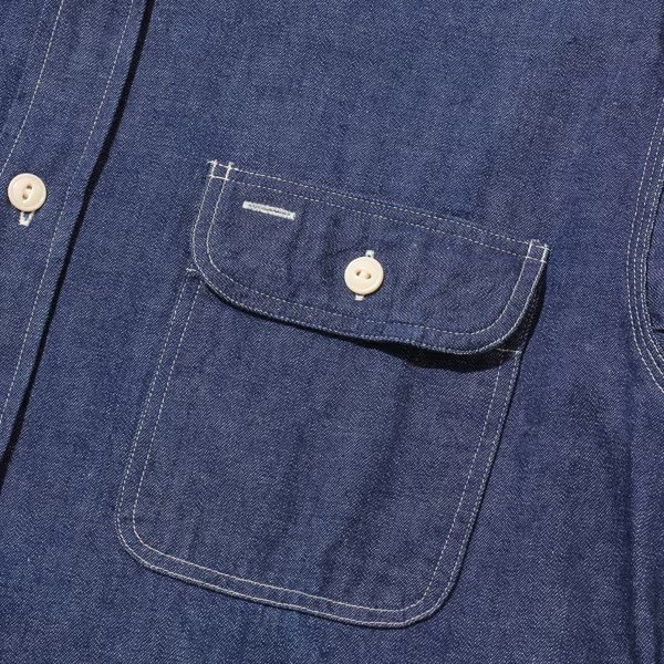 SUGAR CANE ���奬�������� ��SC27852�ۡ�BLUE DENIM WORK SHIRT��Ĺµ�ǥ˥�������� 9���󥹥���ӥå��ǥ˥� ���ܿ˴���˥������ ������ COTTON100%