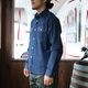 SUGAR CANE ���奬�������� ��SC27852�ۡ�BLUE DENIM WORK SHIRT��Ĺµ�ǥ˥�������� 9���󥹥���ӥå��ǥ˥� ���ܿ˴���˥������ ������ COTTON100%