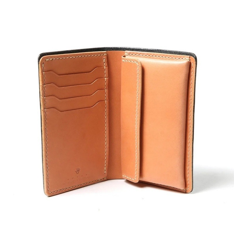 MOTO LEATHER ��ȥ쥶����W2�ۡ�MIDDLE WALLET�ۥߥɥ륦����å� ���� �����ꥢ�󥫥��쥶�� ����С�925�������