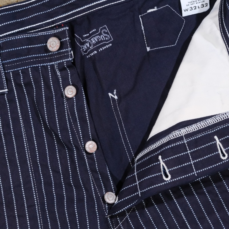 SUGAR CANE ���奬���������SC40786 �ۡ�9oz. WABASH STRIPE ENGINEER PANTS�ۥ����Хå��她�ȥ饤�ץ��󥸥˥��ѥ�� ��� ��󥦥��å��� ������