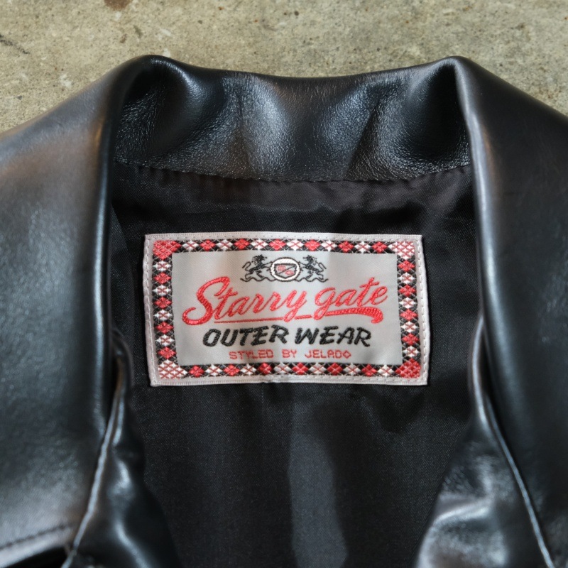 JELADO 顼ɡSG71428ۡRebel Jacket Horse Hide Semi Aniline Finish Blackۥ쥶㥱å ֥饤 ۡϥ 