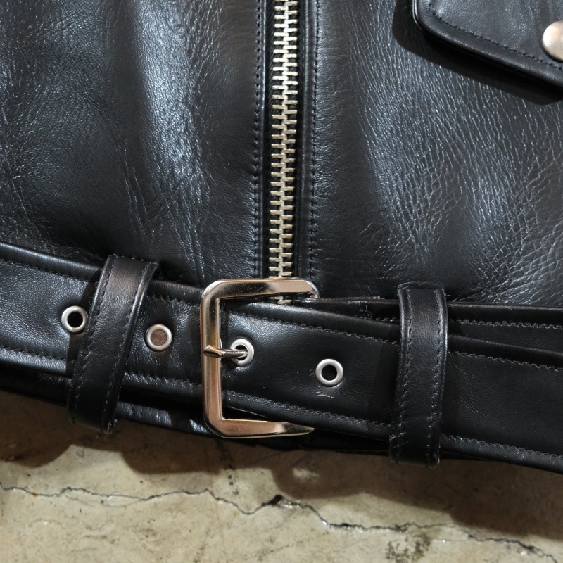 JELADO 顼ɡSG71428ۡRebel Jacket Horse Hide Semi Aniline Finish Blackۥ쥶㥱å ֥饤 ۡϥ 