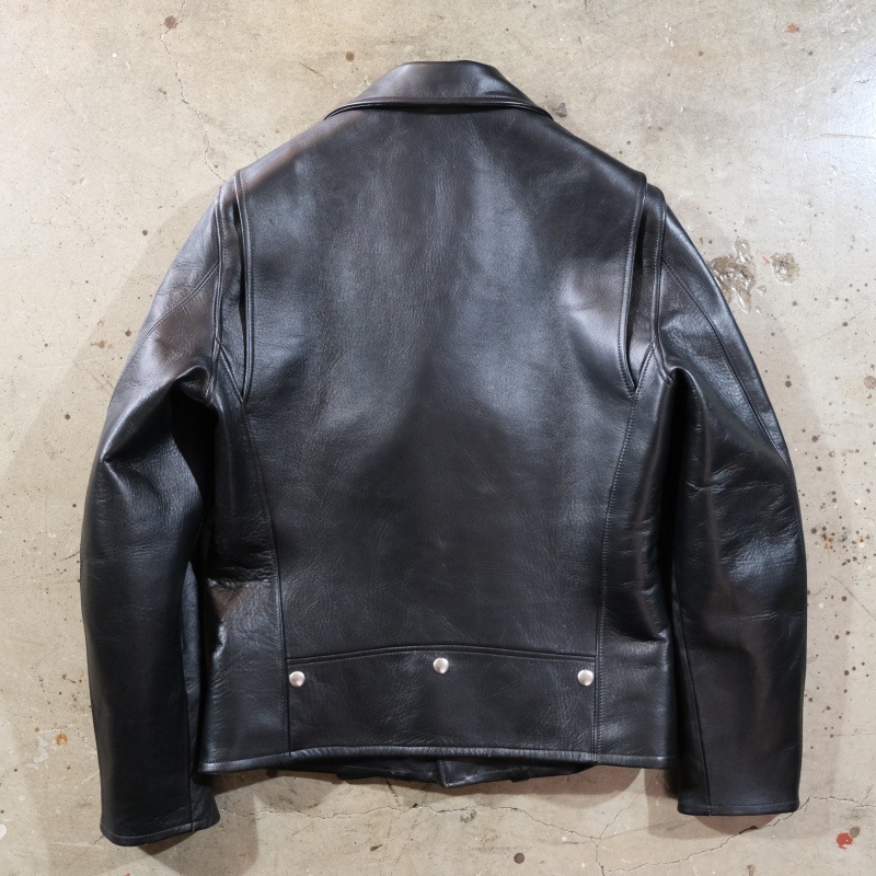 JELADO 顼ɡSG71428ۡRebel Jacket Horse Hide Semi Aniline Finish Blackۥ쥶㥱å ֥饤 ۡϥ 