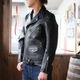 JELADO 顼ɡSG71428ۡRebel Jacket Horse Hide Semi Aniline Finish Blackۥ쥶㥱å ֥饤 ۡϥ 
