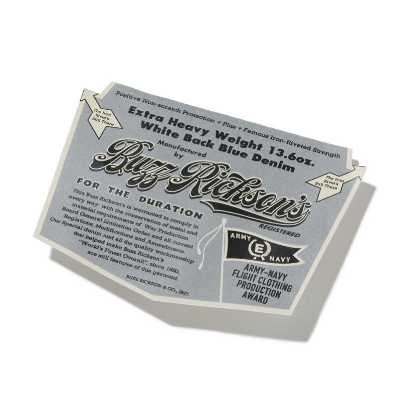 BUZZ RICKSONS �Х��ꥯ���󥺡�BR16042�ۡ�WORLD WAR II BLACK DENIM BLOUSE�������ǥ� �֥�å��ǥ˥ॸ�㥱�å� G����� �ǥ˥�֥饦�� ������