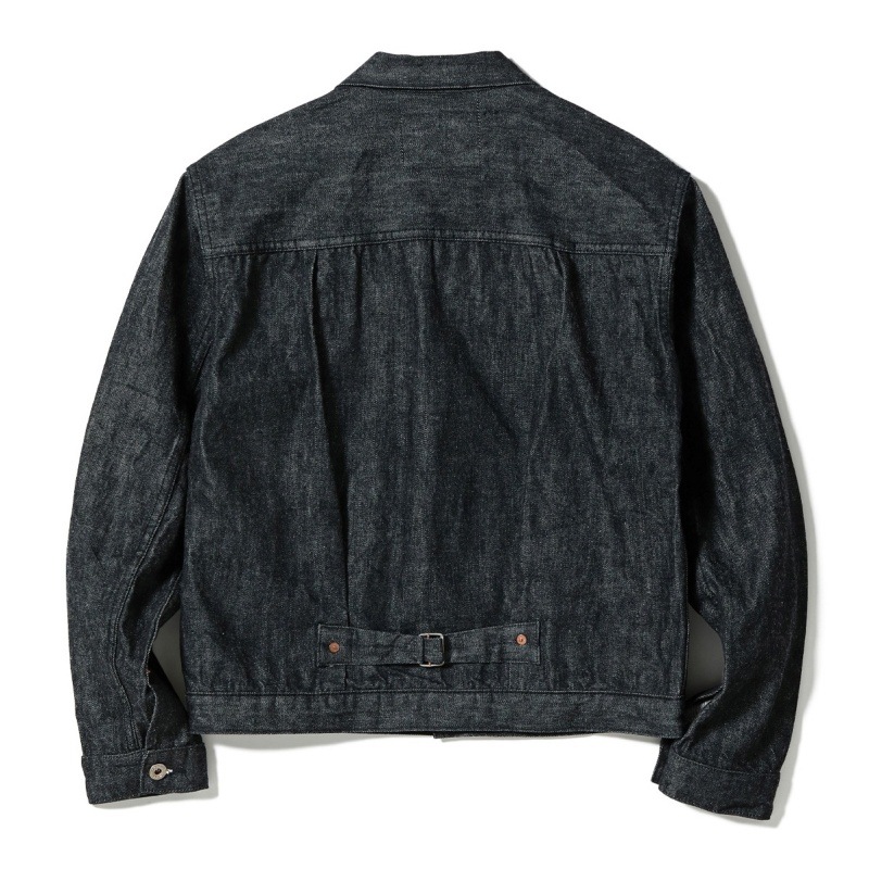 BUZZ RICKSONS �Х��ꥯ���󥺡�BR16042�ۡ�WORLD WAR II BLACK DENIM BLOUSE�������ǥ� �֥�å��ǥ˥ॸ�㥱�å� G����� �ǥ˥�֥饦�� ������