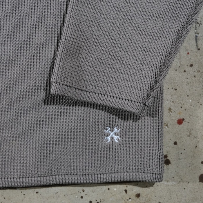 BLUCO �֥륳��155-15-001�ۡ�CREW NECK RIB KNIT SWEATER�ۥ��롼�ͥå���֥˥åȥ������� ����Хåȥ������� �ݥꥨ���ƥ�100��