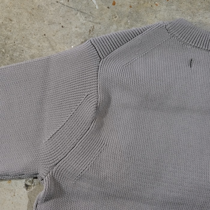 BLUCO �֥륳��155-15-001�ۡ�CREW NECK RIB KNIT SWEATER�ۥ��롼�ͥå���֥˥åȥ������� ����Хåȥ������� �ݥꥨ���ƥ�100��