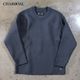 BLUCO �֥륳��155-15-001�ۡ�CREW NECK RIB KNIT SWEATER�ۥ��롼�ͥå���֥˥åȥ������� ����Хåȥ������� �ݥꥨ���ƥ�100��