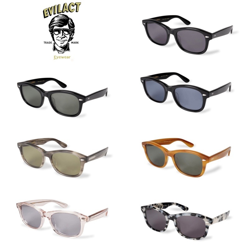 EVILACT CYCLONE サングラス ブラック イーブルアクト アイウェア サングラス EVILACT EYEWEAR CYCLONE