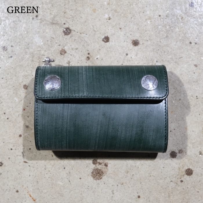 FUNNY �ե��ˡ���DOUBLE DOTS BILLFOLD with DROP HANDLE�ۢ�֥�ƥ��å���֥饤�ɥ�� ���֥�ɥåȥӥ�ե����� ����С� �����ϥ��� MADE IN JAPAN