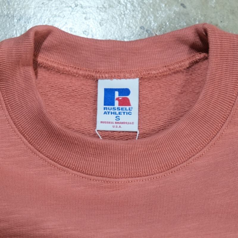 RUSSELL��BerBerJin ��å�����٥�٥른���Pro Cotton Slub Loopback Terry Brushed Elbow Patch Sweat�ۥ��롼�ͥå��������å� ���åȥ�  ����ֻ�