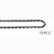 RAOING 󥰡Silver925 Chain TYPE C Customۢ55cm ͥå쥹  SILVER900/925 ù