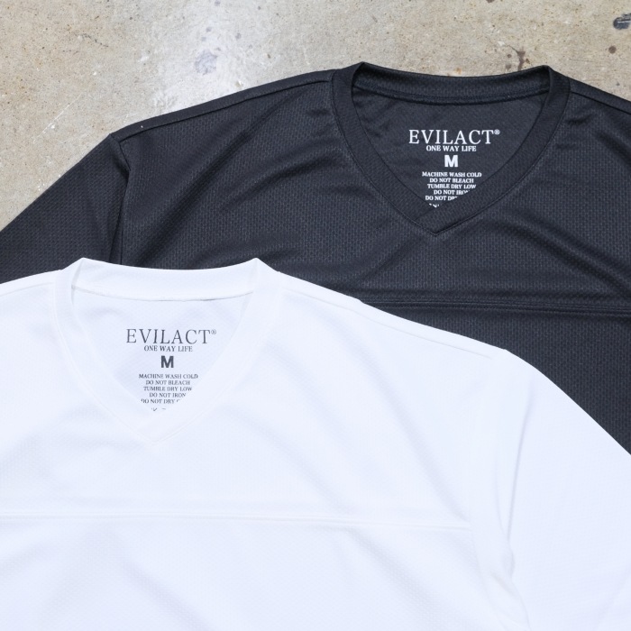 EVILACT �����֥륢���ȡ�EA-2P-TSS�ۡ�2PACK TECH SS��2�ѥå�ȾµT����� �ϥ��ƥ��Ǻ� ®���Ǻ�  POLYESTER 100%