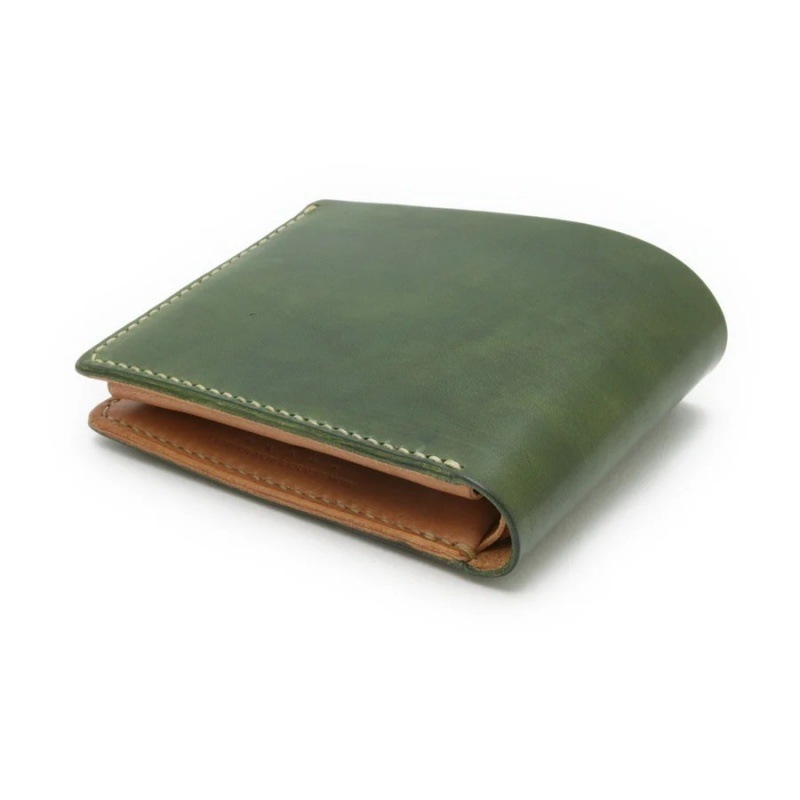 MOTO LEATHER ��ȥ쥶����W1D�ۡ�HAND-DYED SHORT WALLET�ۼ����᥷�硼�ȥ�����å� ���� �����ꥢ�󥫥��쥶�� ����С��������