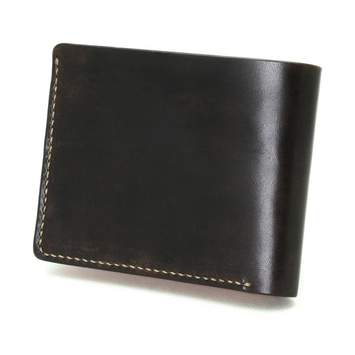 MOTO LEATHER ��ȥ쥶����W1D�ۡ�HAND-DYED SHORT WALLET�ۼ����᥷�硼�ȥ�����å� ���� �����ꥢ�󥫥��쥶�� ����С��������