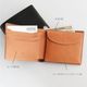 MOTO LEATHER ��ȥ쥶����W1D�ۡ�HAND-DYED SHORT WALLET�ۼ����᥷�硼�ȥ�����å� ���� �����ꥢ�󥫥��쥶�� ����С��������