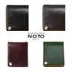 MOTO LEATHER ��ȥ쥶����W1D�ۡ�HAND-DYED SHORT WALLET�ۼ����᥷�硼�ȥ�����å� ���� �����ꥢ�󥫥��쥶�� ����С��������