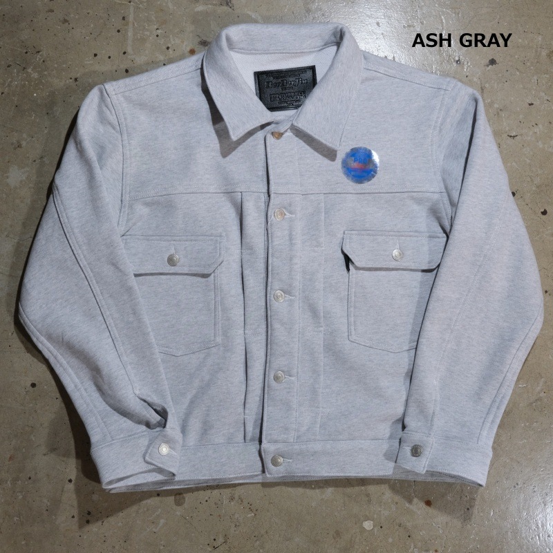 RUSSELL��BerBerJin ��å�����٥�٥른���Pro Cotton Loopback Terry Sweat Trucker Jacket�ۥץ����åȥ� �������å� �ȥ�å������㥱�å�
