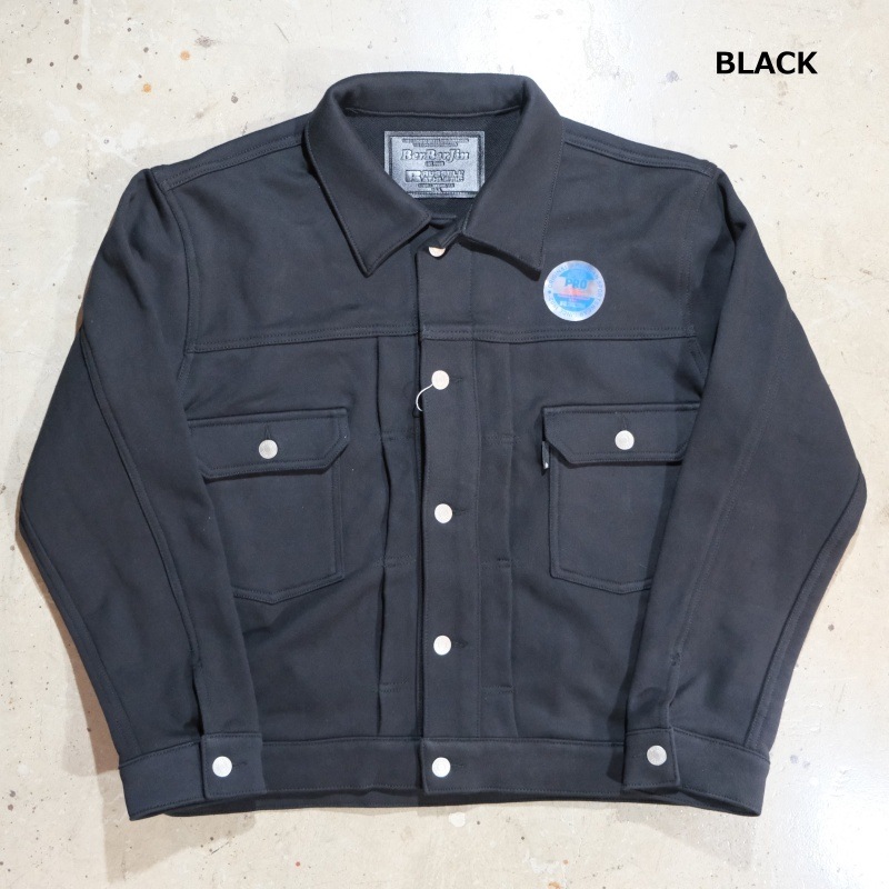 RUSSELL��BerBerJin ��å�����٥�٥른���Pro Cotton Loopback Terry Sweat Trucker Jacket�ۥץ����åȥ� �������å� �ȥ�å������㥱�å�