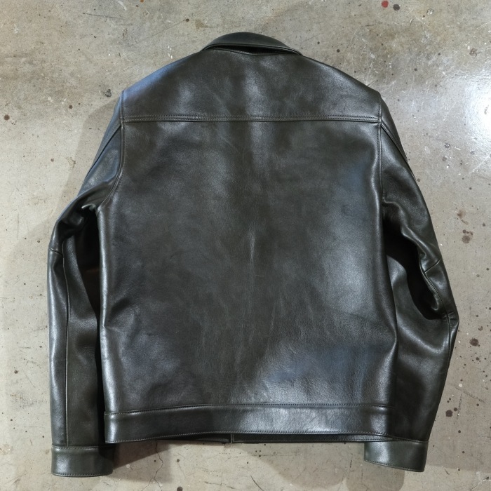 Y'2 LEATHER �磻�ġ��쥶����EB-140�ۡ�ECO HORSE 1st Type G�����ۢ㥨���ۡ��� OLIVE���΢�� COTTON LINEN�� ������