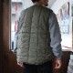 BLUCO �֥륳��145-35-008�ۡ�CREW NECK QUILTING VEST�ۥ��롼�ͥå�����ƥ��󥰥٥��� PRIMALOFT��¢