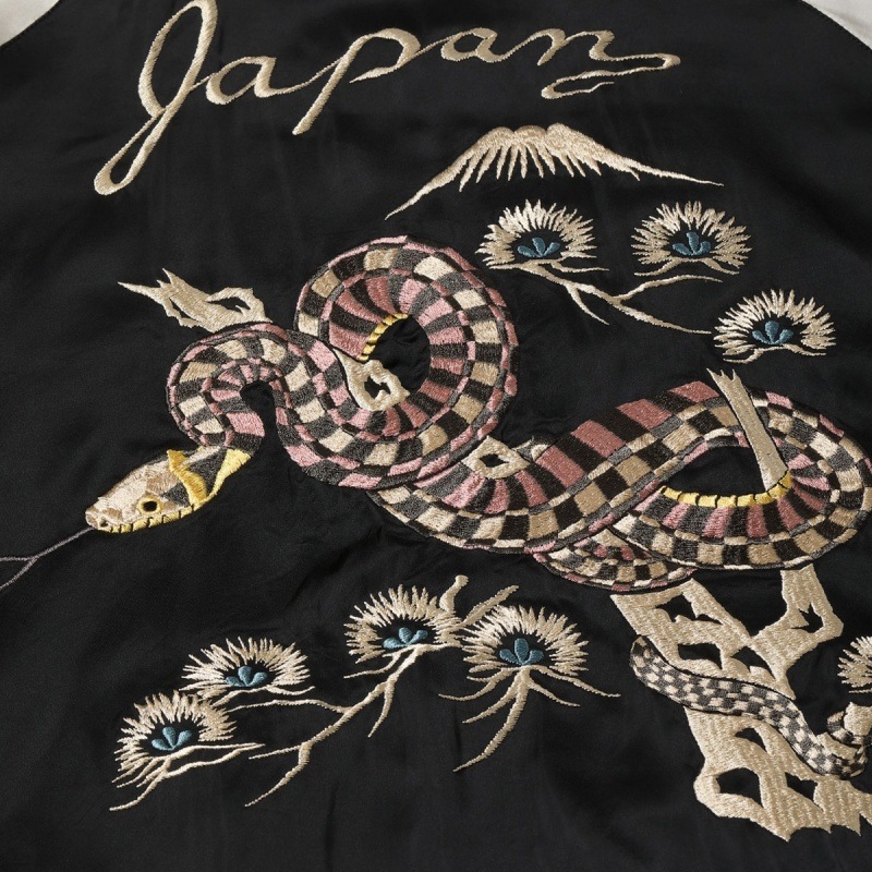 TAILOR TOYO �ơ��顼���Ρ�TT15808��Acetate Souvenir Jacket TOYO ENTERPRISE 60th Anniversary Special Edition ��BLACK SNAKE�ɡߡ�RED SNAKE�� ���������