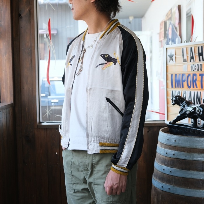 TAILOR TOYO �ơ��顼���Ρ�TT15808��Acetate Souvenir Jacket TOYO ENTERPRISE 60th Anniversary Special Edition ��BLACK SNAKE�ɡߡ�RED SNAKE�� ���������