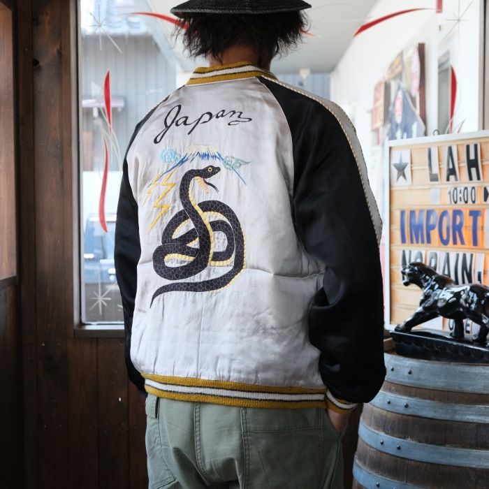 TAILOR TOYO �ơ��顼���Ρ�TT15808��Acetate Souvenir Jacket TOYO ENTERPRISE 60th Anniversary Special Edition ��BLACK SNAKE�ɡߡ�RED SNAKE�� ���������