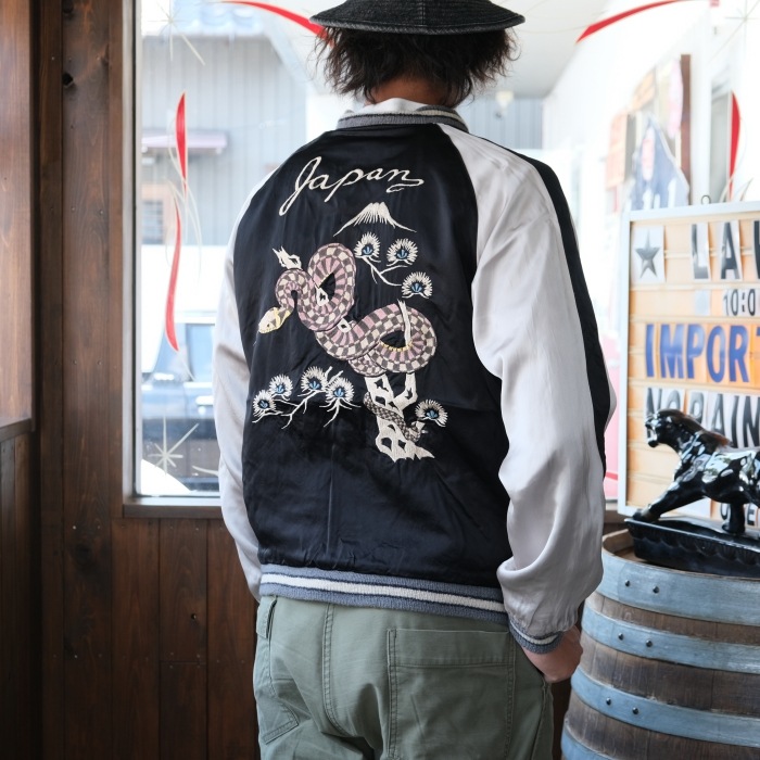 TAILOR TOYO �ơ��顼���Ρ�TT15808��Acetate Souvenir Jacket TOYO ENTERPRISE 60th Anniversary Special Edition ��BLACK SNAKE�ɡߡ�RED SNAKE�� ���������