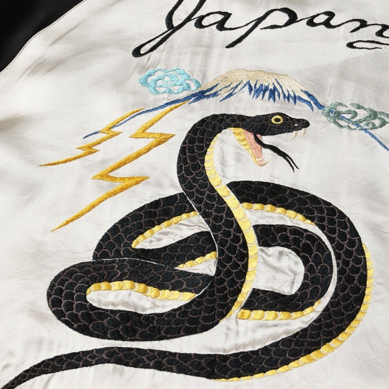 TAILOR TOYO �ơ��顼���Ρ�TT15808��Acetate Souvenir Jacket TOYO ENTERPRISE 60th Anniversary Special Edition ��BLACK SNAKE�ɡߡ�RED SNAKE�� ���������