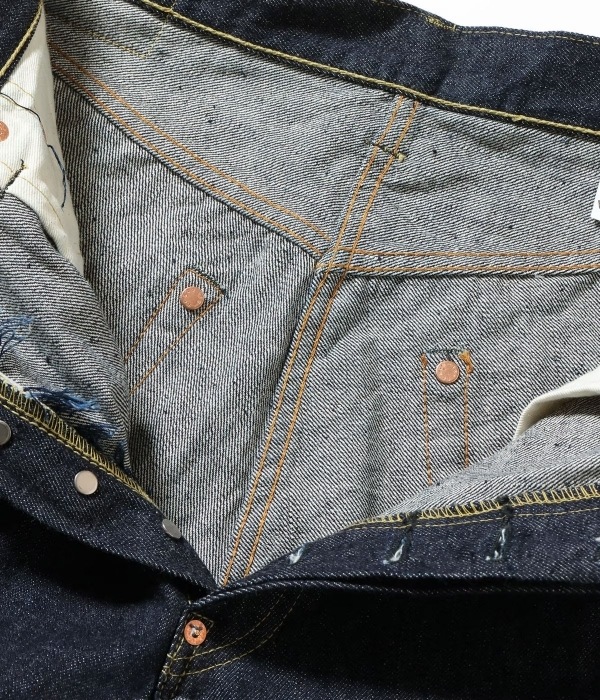 SUGAR CANE ���奬���������SC42025�� ��13oz. DENIM WAIST OVERALLS 2025 MODEL (WIDE LEG)�� �ǥ˥०�����ȥ����С������� �磻�ɥǥ˥� COTTON