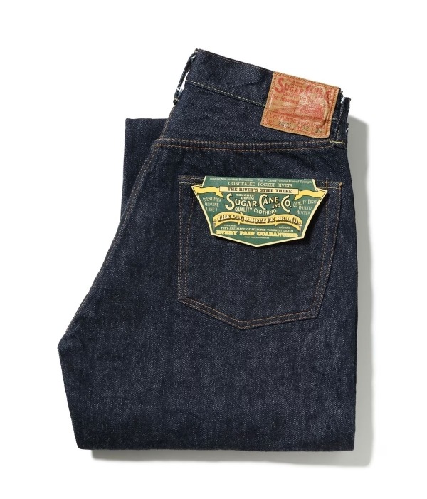 SUGAR CANE ���奬���������SC42025�� ��13oz. DENIM WAIST OVERALLS 2025 MODEL (WIDE LEG)�� �ǥ˥०�����ȥ����С������� �磻�ɥǥ˥� COTTON
