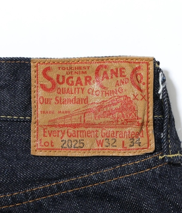 SUGAR CANE ���奬���������SC42025�� ��13oz. DENIM WAIST OVERALLS 2025 MODEL (WIDE LEG)�� �ǥ˥०�����ȥ����С������� �磻�ɥǥ˥� COTTON