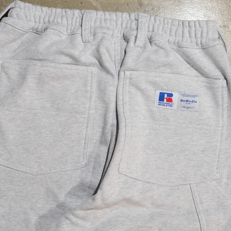 RUSSELL �� BerBerJin ��å���ߥ٥�٥른���Pro Cotton Loopback Terry Sweat Double Knee Sweat PT�ۥץ����åȥ� ���֥�ˡ��������åȥѥ��