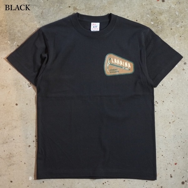 LAHAINA ORIGINAL ʥϥʥꥸʥ<BR>GREAT ESCAPE TEEۢ㥢ɥ٥㡼꡼<BR>ץT COTTON100%