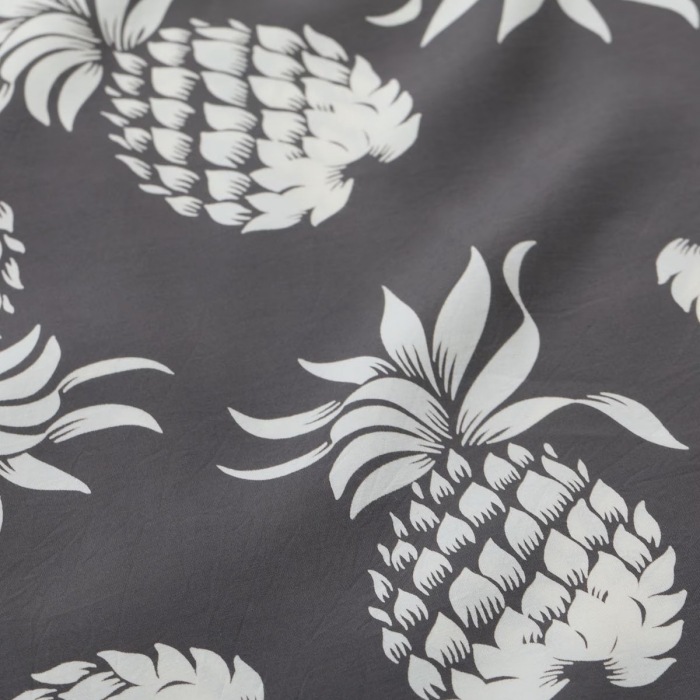 DUKE KAHANAMOKU �ǥ塼�����ϥʥ⥯��DK36201�ۡ�SPECIAL EDITION ��DUKE'S PINEAPPLE�� (SHORT SLEEVE) �� �ѥ��ʥåץ� �ϥ磻���� �����ϥ���� RAYON100%